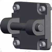 SMC Double Clevis: Clevis, Fits 80 mm Bore Dia, D5080, C95/C96. Key specifications — attr1062031: D5080; attr1062033: SMC; attr1062037: C96.