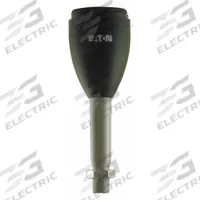 EATON Mounting Base: Tower Light Base, For SL4, 9 in Overall Ht, 1 9/16 in Overall Dia (MPN SL4-PIB-T-100). Key specifications — Brand: EATON; Compatible with Series: SL4; Connection Type: Spring-Loaded Terminal; Housing Color: Black; IP Rating: IP66; Mounting Location: Threaded Mount; Manufacturer Part Number: SL4-PIB-T-100; Includes: Banjo Belt.