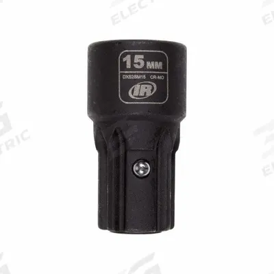 INGERSOLL RAND Impact Socket: Metric, 15 mm Socket Size, 6-Point, Std - Insider & DXS Impact Sockets