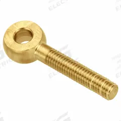 AMPG Fixed Rod End: Brass, Plain, 45 mm Hole Center-to-End Lg, Right Hand, M5-0.8 Thread Size (MPN ZEBM5X45-BR). Key specifications — attr952243: AMPG; attr49943: M5-0.8.