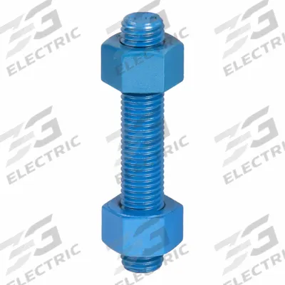 USA FASTENER Fully Threaded Stud: 3/4"-10 Thread Size, Steel, Grade B7, PTFE Coated - PTFE-Coated Fully-Threaded Rods & Studs