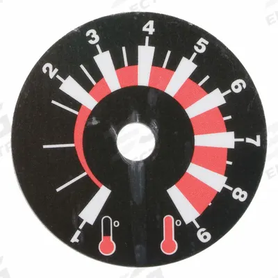 MASTER APPLIANCE Dial Plate: 51527 - Replacement Temperature-Control Dials