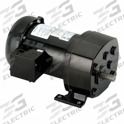 Dayton Gearmotor: Parallel, Single Output Shaft, Split-Phase, TEFC, 12 RPM - Parallel Shaft AC Gearmotors