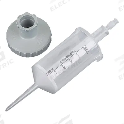 GLOBE SCIENTIFIC Dispenser Syringe Tip: Sterile, 5,000 ul Capacity, Bulk Bag, No Filter - Sterile Pipette Tips