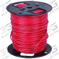 SOUTHWIRE Hookup Wire: 12 AWG Conductor Size, Red, 500 ft Overall Lg, 600 V Volt (MPN 411040504). Key specifications — Brand: SOUTHWIRE; Product Type: Machine Tool Wire; Standards: UL 1019; Manufacturer Part Number: 411040504.