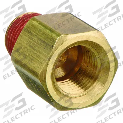 PARKER Metal Pipe Straight: Straight, 3/8 in x 3/8 in - Threaded High-Pressure Pipe Fittings with Sealant