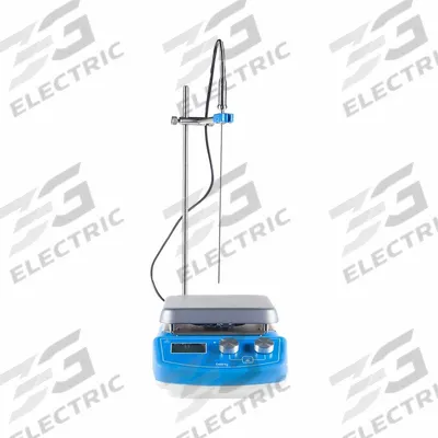 BEING SCIENTIFIC Hot Plate Stirrer: US Std Plug Type, 1 Positions, 5 1/8 in Plate Wd - Single-Position Hot Plate Stirrers
