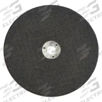 SAIT Abrasive Cut-Off Wheel: Type 1, 3" x 1/8" x 3/8", Aluminum Oxide, 24 Grit, A24R (MPN 23060). Key specifications — Series: A24R; Brand: UNITED ABRASIVES-SAIT.