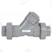 HAYWARD True Union Y Check Valve: Piston, Y-Style Valve Body, 1/2 in Pipe Size, FNPT x FNPT, CPVC (MPN YC20050TU). Key specifications — Brand: HAYWARD.