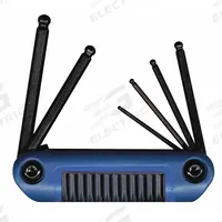 EKLIND Hex Key Set: 1 - 5 Pieces, Fold-Up Hex, Folding, Metric, Short, 1 Pieces, Folding Holder (MPN 25169). Key specifications — attr1205553: Not Tether Capable; attr1205554: EKLIND; attr1205568: Black Oxide; attr1293176: 1 - 5 Pieces.