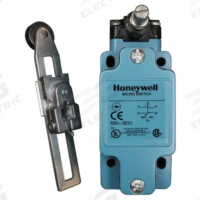 Honeywell Non Plug-In Limit Switch: 60 mm Mounting Hole Vertical Center to Center Distance, GLA - Roller Lever-Arm Limit Switches