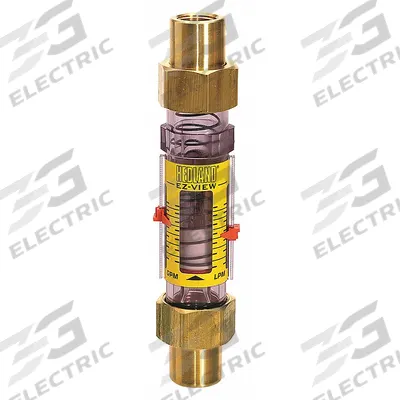 HEDLAND Mechanical Flowmeter: Flow Meter, Scale, Variable Area, Inline, Universal - Inline Flowmeters for Water