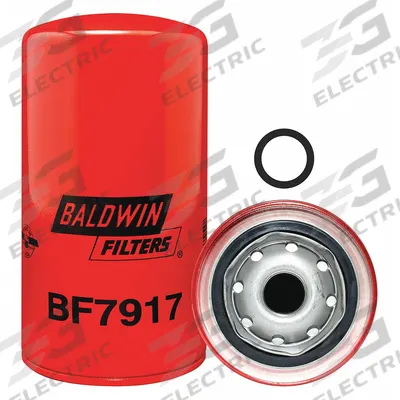 BALDWIN FILTERS Fuel Filter: Spin-On, 3 11/16 in Outside Dia, 7/8"-14 Thread Size, Cellulose - Spin-On Fuel Filters