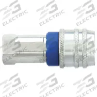 SPEEDAIRE Quick Connect Hose Coupling: 1/4 in Body Size, 1/4 in Hose Fitting Size, Push-to-Connect (MPN 30E529). Key specifications — Brand: SPEEDAIRE; Thread Size: 1/4" -18; Coupling Locking Type: Push-to-Connect; Hose Fitting Gender: Female.