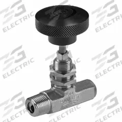 HAM-LET SS Integral-Bonnet Needle Valve: Inline Valve Body, 316 Stainless Steel, Integral Bonnet (MPN H-385U-SS-N-NR-1/4-RAS). Key specifications — For Media: Liquid; Standards: ISO 2006(E); Brand: HAM-LET; Valve Series: H300U; Stem Type: Non-Rotating; Connection Gender - Side 2: Female; Connection Gender - Side 1: Male; Connection Type - Side 1: NPT.