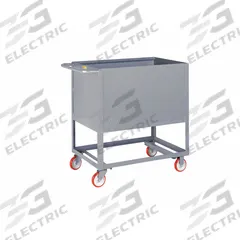 LITTLE GIANT Raised-Platform Box Truck: 2,000 lb, 65 in L x 30 in W x 40 in H, Flat, 1 Shelves, Gray (MPN RP4S-3060-6PY). Key specifications — Material: Steel; Color: Gray; Brand: LITTLE GIANT; Caster/Wheel Configuration: (2) Swivel.