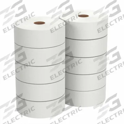 CENTRAL Water-Activated Tape: 5.8 mil Tape Thick, 2 13/16 in x 450 ft, 235, White - Nonreinforced Water-Activated Kraft Tape