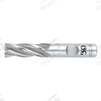 OSG Square End Mill: High Speed Steel, TiCN Coated, 6 Flute, 27/32" Mill Dia, 1-7/8" LOC, 4" OAL (MPN 5742808)