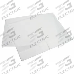R & R TEXTILE Pillowcase: Std, 42 in Overall Lg, 34 in Overall Wd, T180, White, Flap Closure (MPN X31000). Key specifications — Color: White; Fabric Material: 40% Polyester; Thread Count: T180; Brand: R & R TEXTILE; Fabric Pattern: Solid; Hem/Pocket Size: Flat Sheet - N/A; Sheet Color: White.