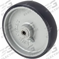APPROVED VENDOR Caster Wheel: 8 in Wheel Dia., 3 in Wheel Wd, Polyurethane, 2,500 lb Load Rating (MPN UIR-0830-12). Key specifications — Brand: APPROVED VENDOR; Wheel/Tread Color: Blue.