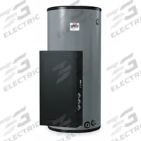 RHEEM-RUUD Electric Water Heater: 480V AC, 50 gal, 18,000 W, Single/Three Phase, 43.6 in Ht (MPN ES50-18-G). Key specifications — Phase: Three; Brand: RHEEM-RUUD.
