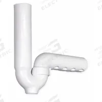 TRUEBRO P-Trap Pipe Cover: Vinyl, White, 1 1/2 in_1 1/4 in Nominal Pipe Size, 1/8 in Nominal Wall (MPN 82190). Key specifications — For Use With: P-Trap.