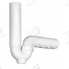 TRUEBRO P-Trap Pipe Cover: Vinyl, White, 1 1/2 in_1 1/4 in Nominal Pipe Size, 1/8 in Nominal Wall (MPN 82190). Key specifications — For Use With: P-Trap.