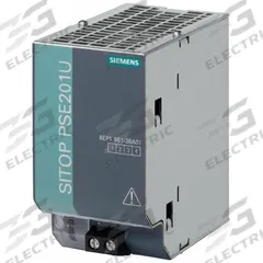 SIEMENS Power Supply Buffer Module: SITOP, 960 W Power Rating - Real, 24/28.8V, 24V DC, DIN Rail (MPN 6EP1 961-3BA01). Key specifications