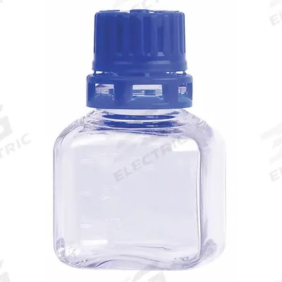 APPROVED VENDOR Media Bottle: PETG, 30 mL Capacity - oz, 30 mL Capacity - mL, Closure Included - Plastic Lab Media Bottles