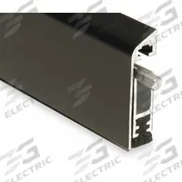 NATIONAL GUARD Automatic Door Bottom: Single Fin Insert, Aluminum, 48 in Lg, 2 1/4 in Wd, Aluminum (MPN 220NDKB-4). Key specifications — Brand: NATIONAL GUARD.