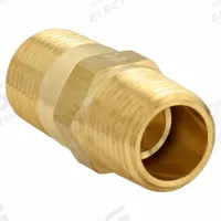 APPROVED VENDOR Piston Spring Check Valve: Piston, Inline Valve Body, 1/2 in Pipe Size, MNPT x MNPT (MPN CHK BRS 810-8M8M-F). Key specifications — Brand: APPROVED VENDOR.