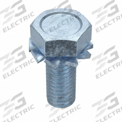 SEMS Screw: External Tooth, #10-32 Thread Size, 1/2 in Lg, Steel, Zinc-Plated - Machine Screws with External Tooth Lock Washers