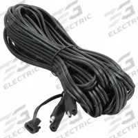 BATTERY TENDER Extension Lead: Extension Cable, 16 ga Wire Size, 25 ft Overall Lg, Black, 15V (MPN 081-0148-25-BG4). Key specifications — Termination Type: Extension Cable; Connection Type: Pin/Socket QDC; Maximum Voltage: 15V; Wire Color: Black; Wire Size: 16 ga; Brand: BATTERY TENDER.