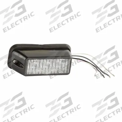 GROTE Warning/Directional Light: Combo Warning and Directional Light, Clear - Vehicle Perimeter Flashing Warning Lights