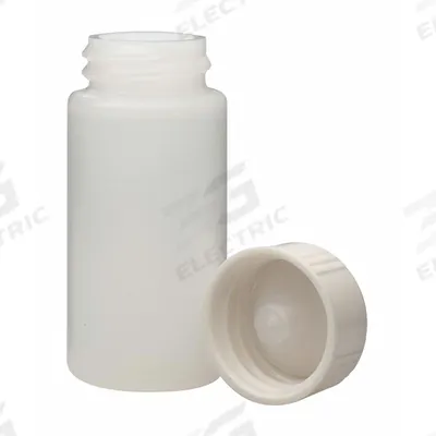 APPROVED VENDOR Sample Vial: Scintillation, HDPE, 20 mL, 27 mm Body Dia, Non-Sterile, White - Plastic Scintillation Vials