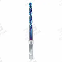 SPYDER Twist Drill Bit: 13/64", 137° Split Point, TiCN High Speed Steel, Impact Rated (MPN 19009). Key specifications — attr1234973: Impact Rated; attr1234966: SPYDER; attr1234978: 0.2031.