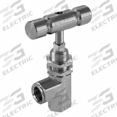 HAM-LET Plumbing Needle Valves: Angle Valve Body, 316 Stainless Steel, Integral Bonnet, FNPT x FNPT (MPN H-310U-SS-N-R-1/8-M-A). Key specifications — For Media: Liquid; Standards: ISO 15848-1; Brand: HAM-LET; Valve Series: H300U; Stem Type: Regulating; Connection Gender - Side 2: Female; Connection Gender - Side 1: Female; Connection Type - Side 1: NPT.