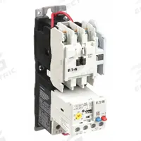 EATON NEMA Magnetic Motor Starter: Non-Reversing, 3 Poles, NEMA Size 0, 18 A, 480V AC Coil (MPN AN19BN0C5E005). Key specifications — Brand: EATON; Auxiliary Contact Form: 1NO; Coil Voltage: 440/480V AC; Phase: Three; Operator: None; Operator Controls: None; Auxiliary Contacts Included: 1NO; Signaling Features: Pilot Light.