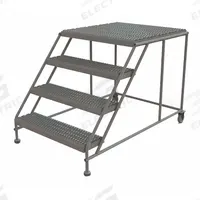 TRI-ARC Mobile Work Platform: 3.3 ft Platform Ht - Max, 36 in x 35 in, Steel, 800 lb Load Capacity (MPN WLWP043636). Key specifications — Mobility: Rolling; Brand: TRI-ARC; Color: Gray; Height Adjustability: Fixed Height; Includes Handrails: Handrails Not Included; Locking Mechanism: No Locking Mechanism; Handrails: No Handrails.