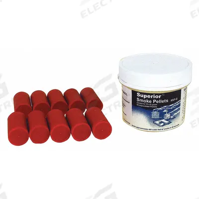 SUPERIOR SMOKE Smoke Pellets: 850 cu ft Generated Volume - Smoke Emitters