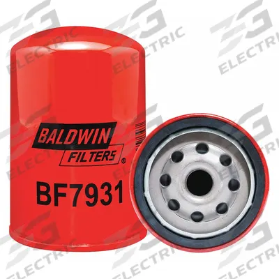 BALDWIN FILTERS Fuel Filter: Spin-On, 3 1/16 in Outside Dia, M16-1.50 Thread Size - Spin-On Fuel Filters
