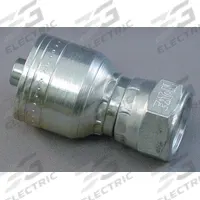 AEROQUIP Hydraulic Crimp Fitting: Steel x Steel, Straight, -16 For Hose Dash Size, BSPP x Crimp (MPN 4S16BF16). Key specifications — attr296014: Female x Genderless; attr303771: AEROQUIP; attr296012: -16; attr296015: BSPP x Crimp; attr296017: 1"-11.