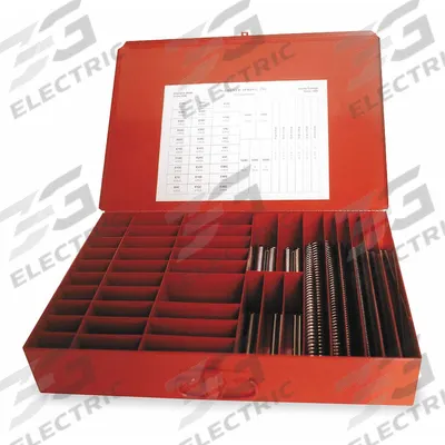 APPROVED VENDOR Compression/Ext Spring Assortment: Carbon Steel - Extension Spring Assortments