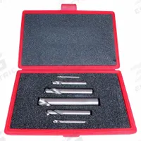 CLEVELAND Spotting and Centering Drill Set: 6 Pc, 1/4 in to 1 in, 120°, High Speed Steel (MPN C24180). Key specifications — attr1301272: CLEVELAND.