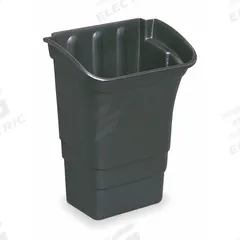 RUBBERMAID COMMERCIAL PRODUCTS Bin: 65 lb Cap, High Gloss, Black, Plastic (MPN FG335388BLA). Key specifications — attr1343268: Plastic; attr1343265: Black; attr1343278: High Gloss; attr1343273: FG453288; attr1343283: FG335388BLA; attr1343286: RUBBERMAID COMMERCIAL PRODUCTS; attr1343274: 4VZF9; attr1343287: Bin.
