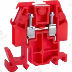 SQUARE D Terminal Block: DIN Rail Mounting Type, Box Lug Wire Termination, 2 Wire Terminals, 30 A (MPN 9080GMR6). Key specifications — Brand: SQUARE D; For Minimum Wire Size: 22 AWG.