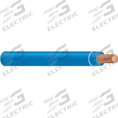Building Wire: Copper, 3/0 AWG, 1 Conductors, Stranded, Blue, 1,000 ft Lg, THHN/THWN-2 (MPN 55612201). Key specifications — Voltage: 600 V; Brand: SOUTHWIRE.