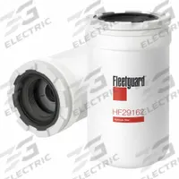 FLEETGUARD Hydraulic Filter: M45x1.5 Thread Size, Spin-On, 3 7/16 in Outside Dia, Cellulose (MPN HF29162). Key specifications — Media Material: Cellulose; Brand: FLEETGUARD; Compatible Fluid Type: Biodiesel Fuel; Compatible Vehicle Make: Komatsu; Thread Size: M45x1.5.
