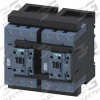 SIEMENS IEC Magnetic Contactor: Reversing, 3 Poles, 3NO Contacts, 95 A, 24V AC Coil (MPN 3RA23468XB301NB3). Key specifications — Brand: SIEMENS; Integrated Surge Suppression: No.