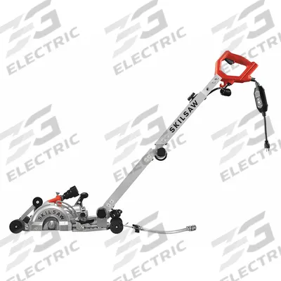 SKILSAW Walk-Behind Concrete Saw: 7 in Blade Dia., Wet/Dry, 5,100 RPM Max. Blade Speed - Corded Walk-Behind Concrete Saws